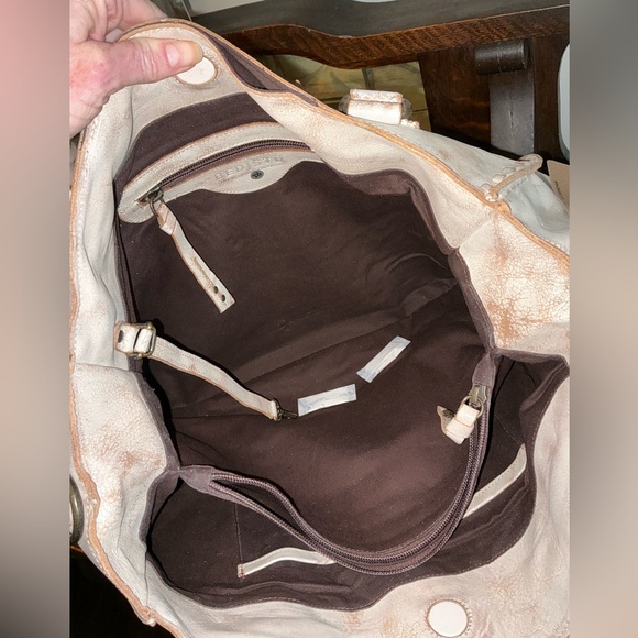 NWT Bed Stu Leather Rockaway Shoulder Crossbody Bag Tote Nectar Lux MSPR $345 - Picture 11 of 15